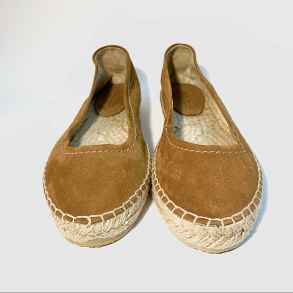 Jimmy Choo Brown Suede Flats - Picture 6 of 8